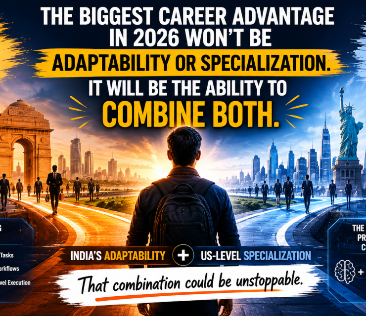 The Biggest Career Advantage in 2026 Won’t Be Adaptability or Specialization. It Will Be the Ability to Combine Both